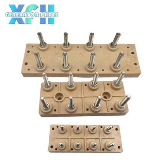 Diesel Generator Terminal Blocks Alternator Connectors 8 7 Terminals M12 M10 M6 - XFH generator parts