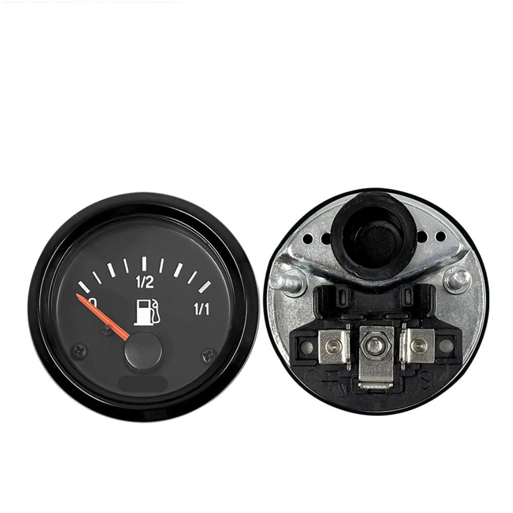 Diesel Generator Water Temperature Gauge Oil Pressure Gauge Battery Voltage Excavator Tractor Instrument 12V 24V Replacement for VDO - XFH generator parts
