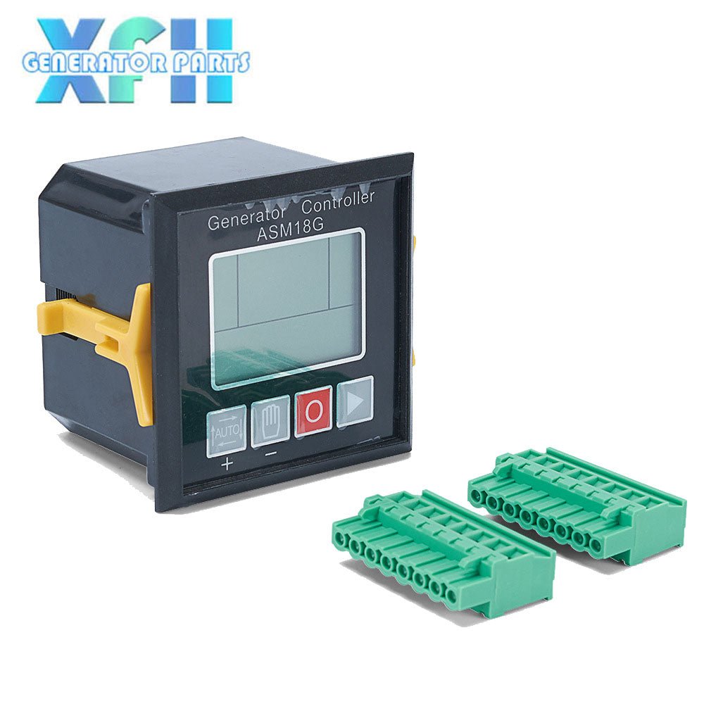 Diesel Genset Controller Self - starter Box Control Module ASM18G with Four Protection Alarms - XFH generator parts