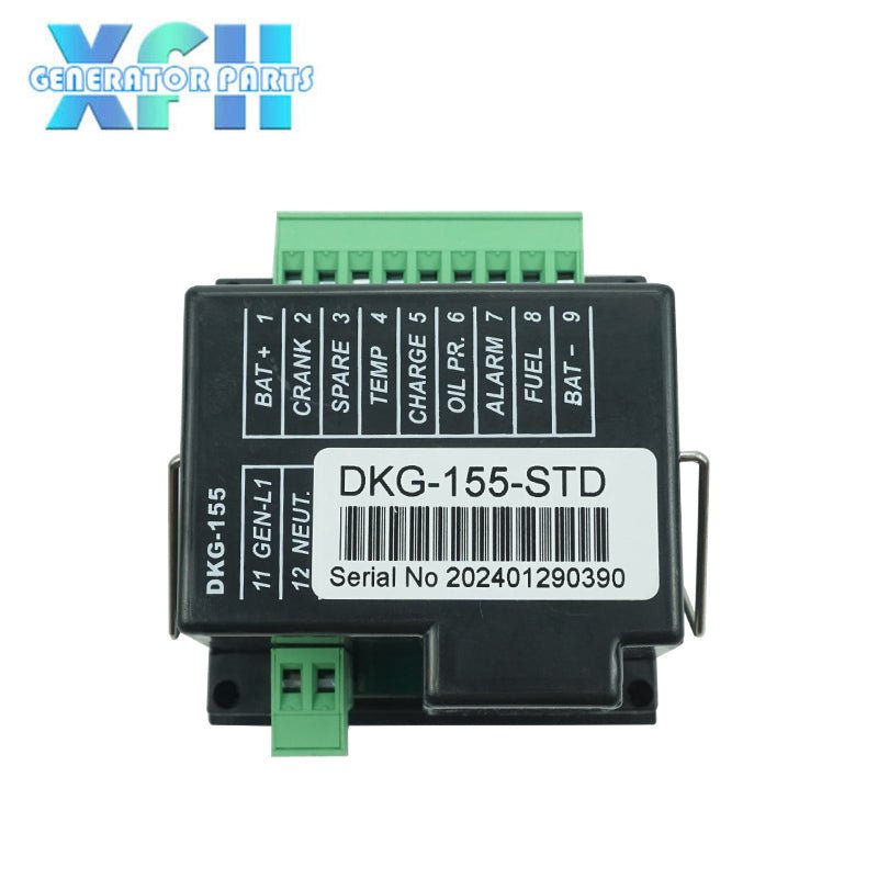DKG155 Generator Engine Controller DKG - 155 Auto Start Stop Diesel Engine Controller Module Panel for Diesel Gasoline Engine Generator - XFH generator parts