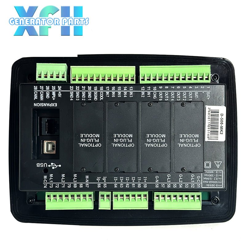 DKG500 MK3 Diesel Genset Controller Genset Control Panel D500 MK3 - XFH generator parts
