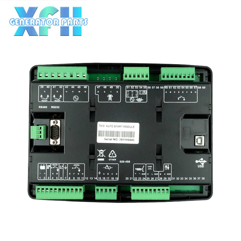 Electronic Generator Controller DSE7310 Auto Start Mains Utility Failure Control Module DSE 7310 - XFH generator parts