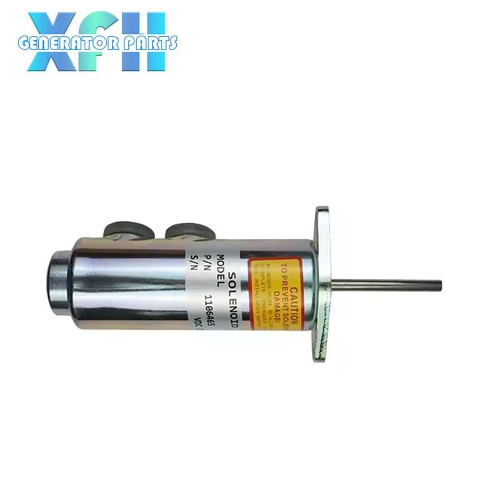 Engine Fuel Shutdown Solenoid 110 - 6465 Valve Diesel Stop Engine Solenoid 1106465 - XFH generator parts