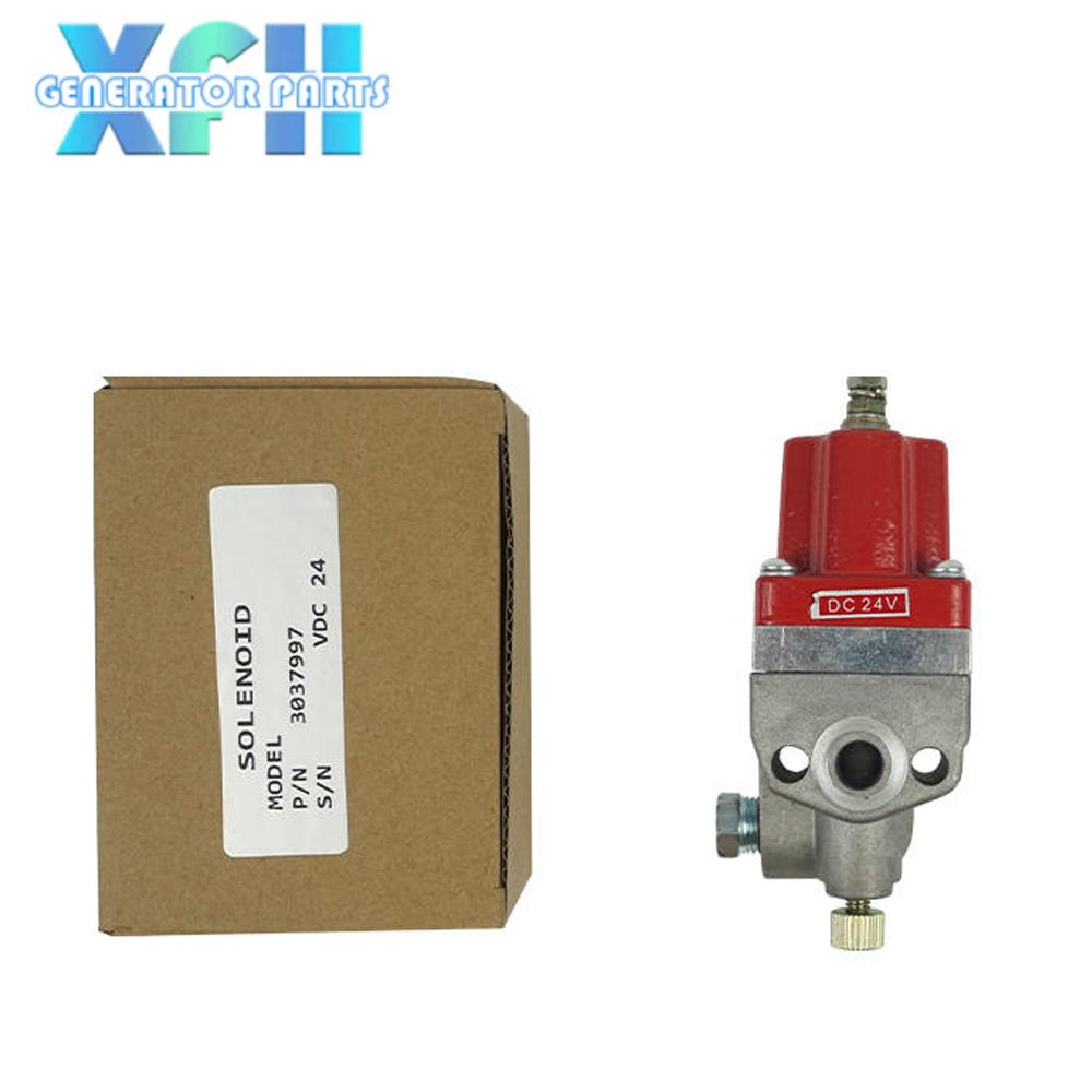Engine Parts Fuel Shutoff Solenoid Valve 3037997 - XFH generator parts