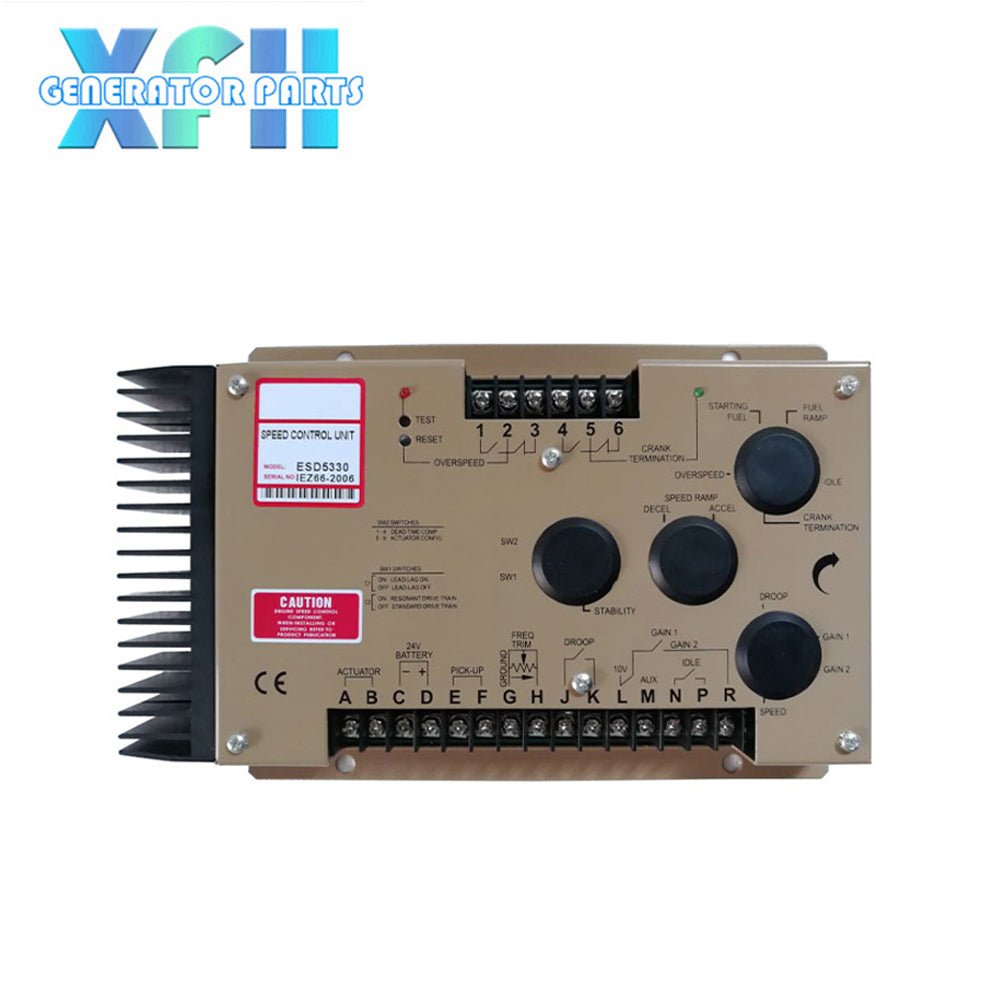 ESD5330 Speed Control Governor Unit Engine Controller for Diesel Generator Spare Parts - XFH generator parts