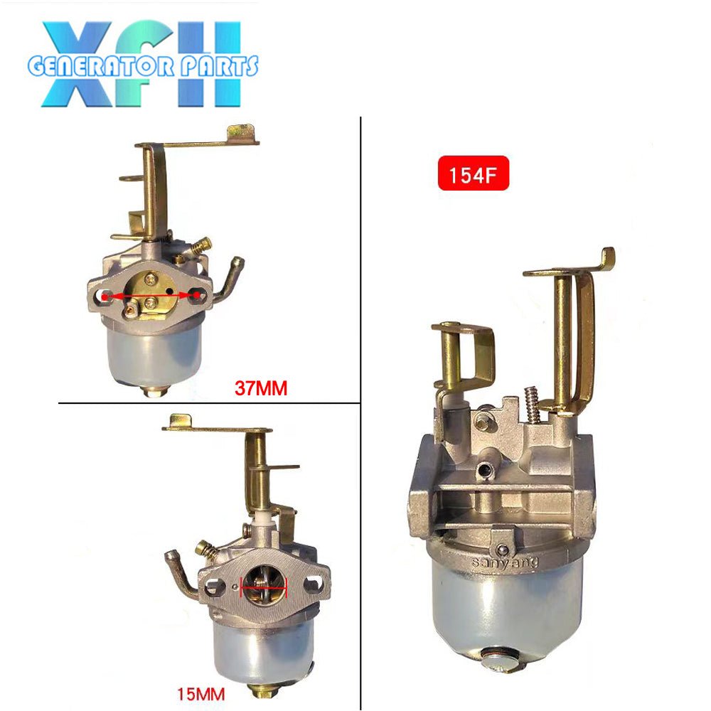 Gasoline Generator Spare Parts Accessories Gas Engine Carburetor GX160 168F 170F 152F 154F - XFH generator parts