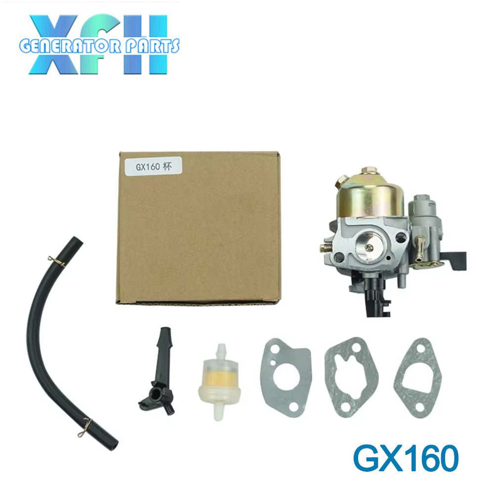 Gasoline Generator Spare Parts Accessories Gas Engine Carburetor GX160 168F 170F 152F 154F - XFH generator parts