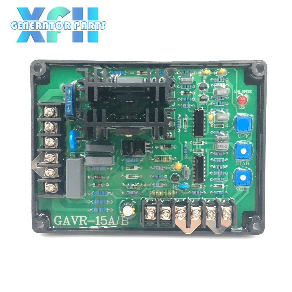 GAVR - 15A AVR Brushless Generator Automatic Voltage Regulator Genset Parts GAVR 15A - XFH generator parts