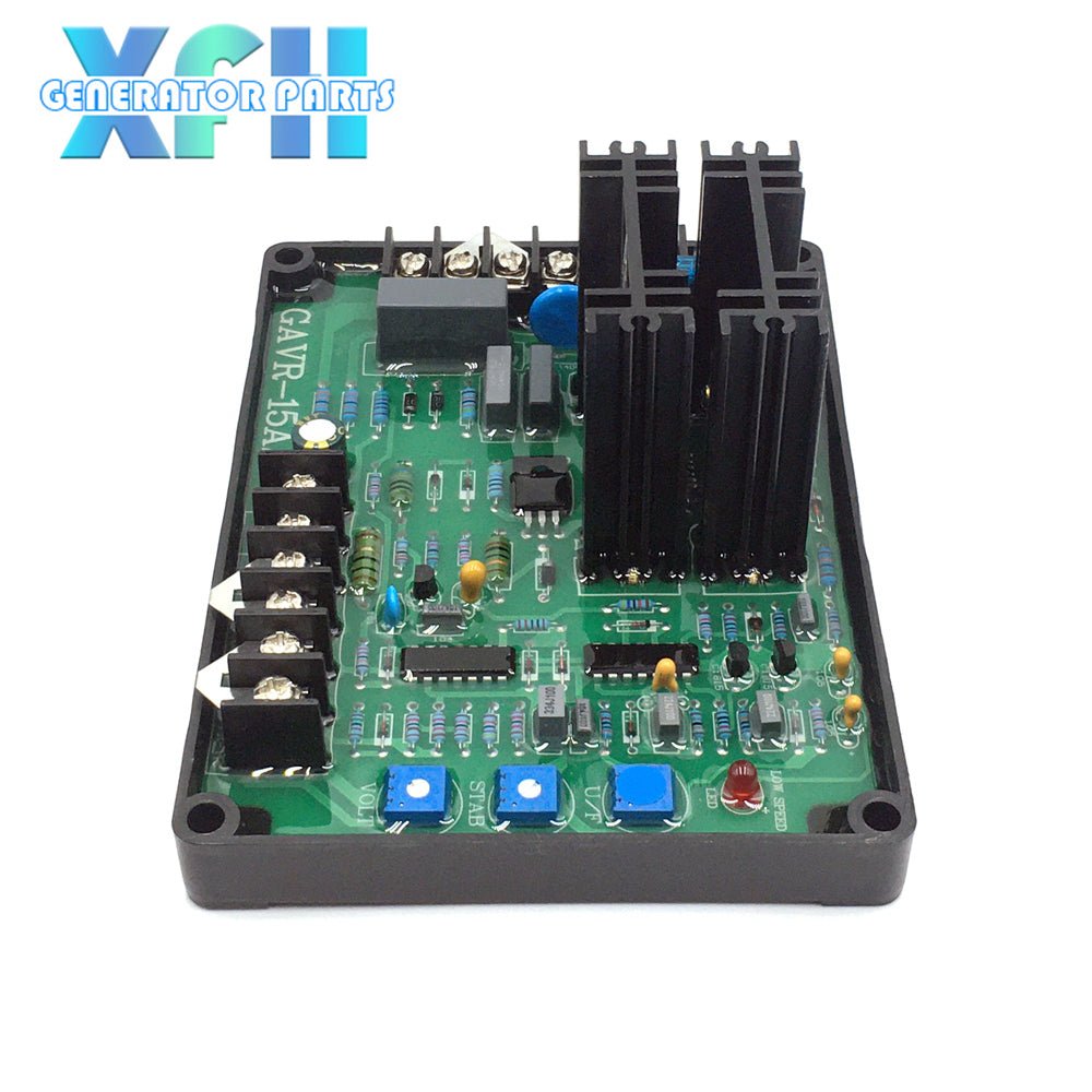 GAVR - 15A AVR Brushless Generator Automatic Voltage Regulator Genset Parts GAVR 15A - XFH generator parts