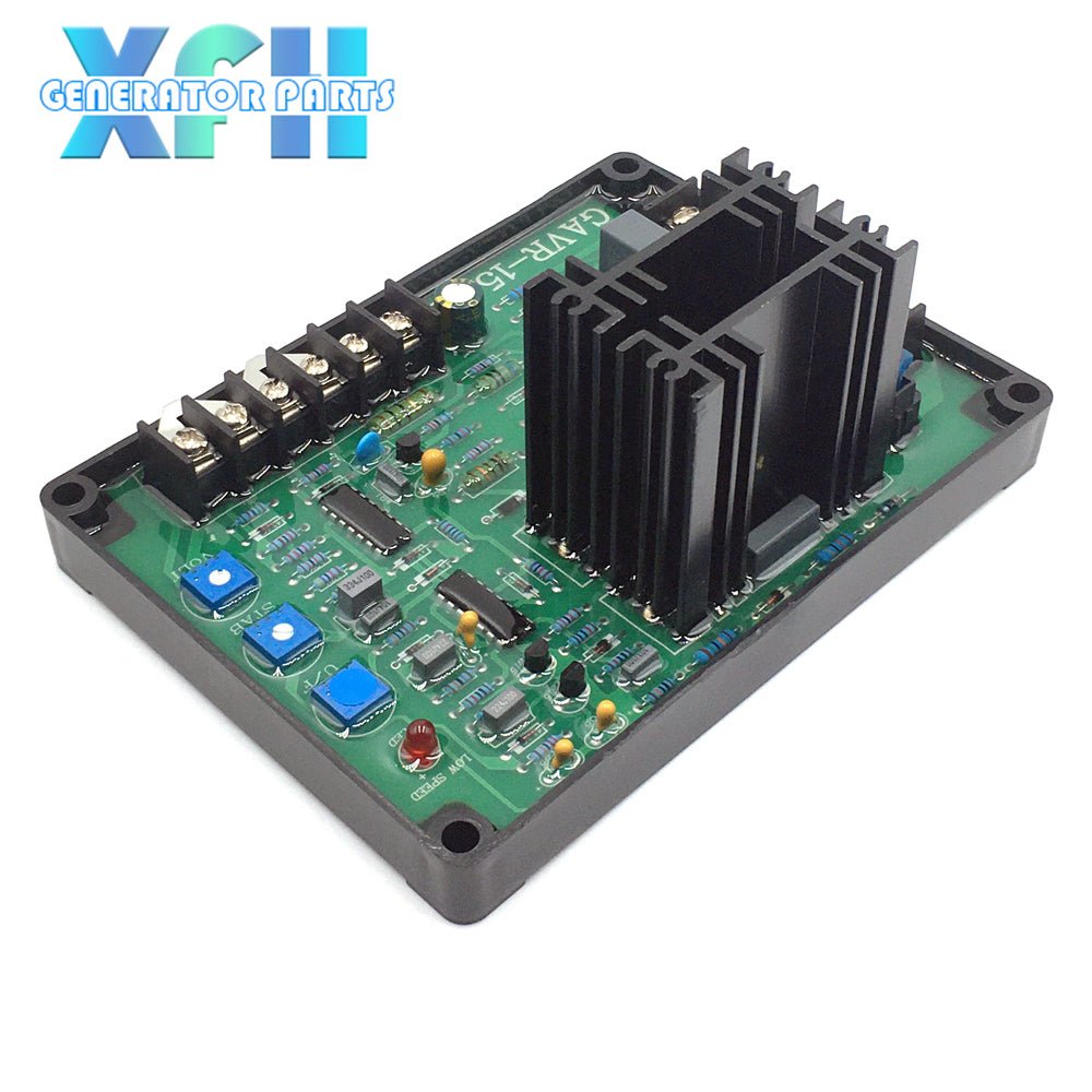 GAVR - 15A AVR Brushless Generator Automatic Voltage Regulator Genset Parts GAVR 15A - XFH generator parts