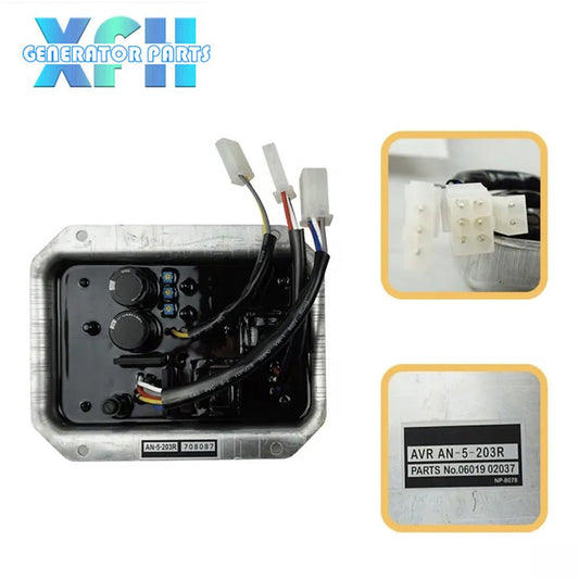 Generator AVR AN - 5 - 203R for Denyo Generator China Replaced - XFH generator parts