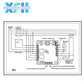 Generator AVR Automatic Voltage Regulator Circuit Diagram EA63 - 7D - XFH generator parts