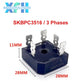 Generator Diode Bridge Rectifier 1000V 50A 35A 25A 15A KBPC5010 KBPC3510 KBPC2510 KBPC1510 SKBPC3516 SEP Single phase Three Phases alternator rectifier - XFH generator parts