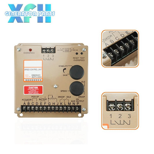 Generator Governor Automatic Control Speed Controller ESD5221 - XFH generator parts