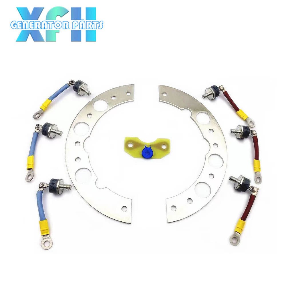 Generator Kit Diode 82PFR80 Diode Rectifier 6 Diodes and Varistor Plates for LSA46.2 LSA46.1 - XFH generator parts