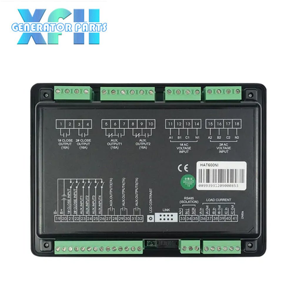 HAT600N HAT600NI SmartGen Original Genset ATS Controller HAT - 600N HAT - 600NI for Diesel Generator - XFH generator parts