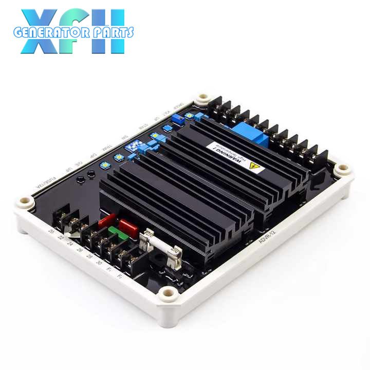 High Grade Single Three Phase Sensing Power Input 12Amp KUTAI ADVR - 12 AVR Generator Automatic Voltage Regulator Stabilizer - XFH generator parts