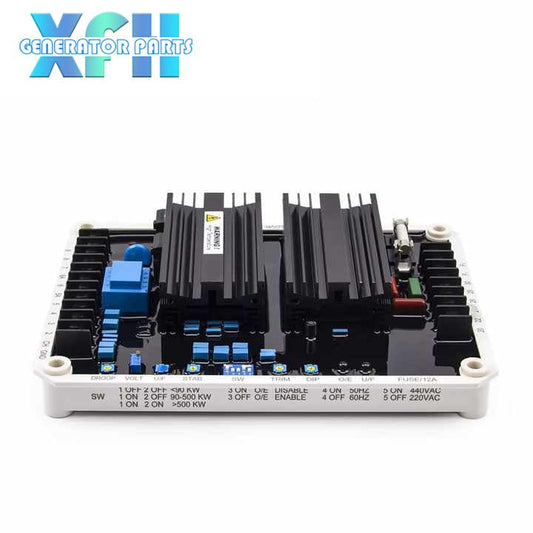 High Grade Single Three Phase Sensing Power Input 12Amp KUTAI ADVR - 12 AVR Generator Automatic Voltage Regulator Stabilizer - XFH generator parts