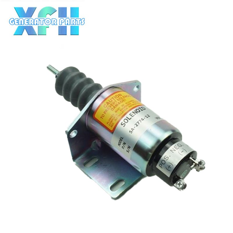 High Quality 12V 2001 - 12F2U1B2A SA - 2774 - A Fuel Shutoff Solenoid SA - 2774 - 12 - XFH generator parts