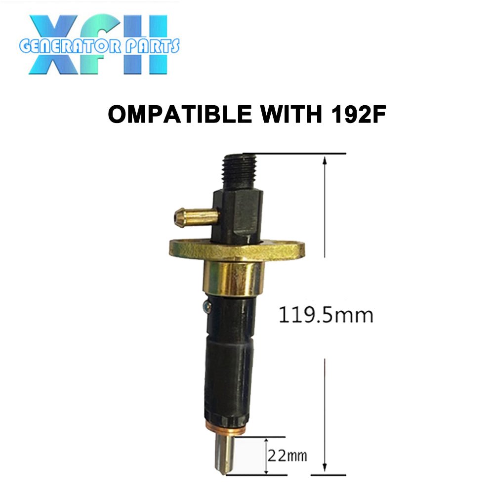 High Quality 186F 186FA 170F 173F 178F 188FA 192F Diesel Engine Injector Oil Fuel Pump Injector Air - cooled micro - tiller Injection nozzle assembly - XFH generator parts