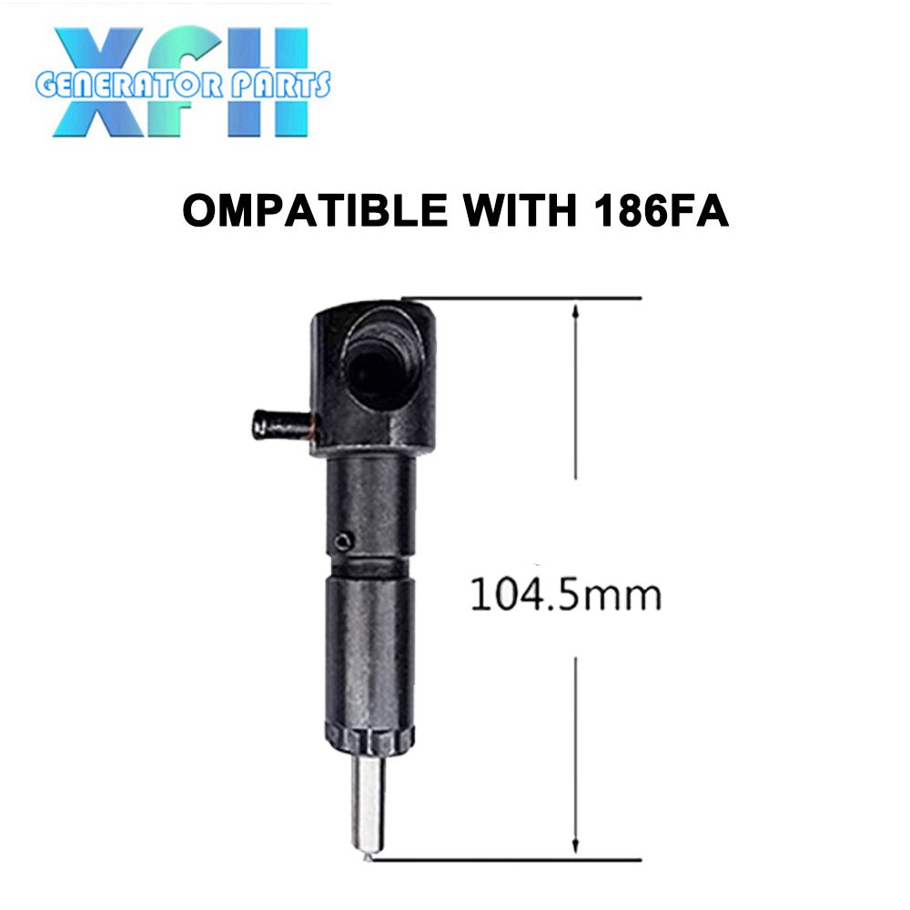 High Quality 186F 186FA 170F 173F 178F 188FA 192F Diesel Engine Injector Oil Fuel Pump Injector Air - cooled micro - tiller Injection nozzle assembly - XFH generator parts