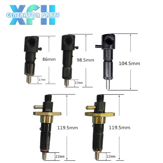 High Quality 186F 186FA 170F 173F 178F 188FA 192F Diesel Engine Injector Oil Fuel Pump Injector Air - cooled micro - tiller Injection nozzle assembly - XFH generator parts