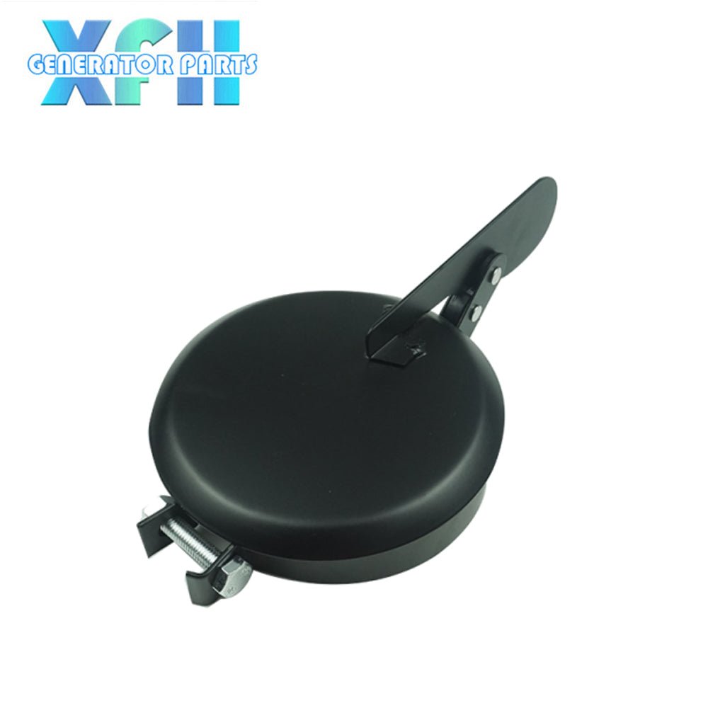 Long Handle Generator Rain Cover 60mm - 270mm Premium Exhaust Cap Bulldozers Generator Silent Waterproof Lid Pipe Rainproof Caps Waterproof Covers - XFH generator parts