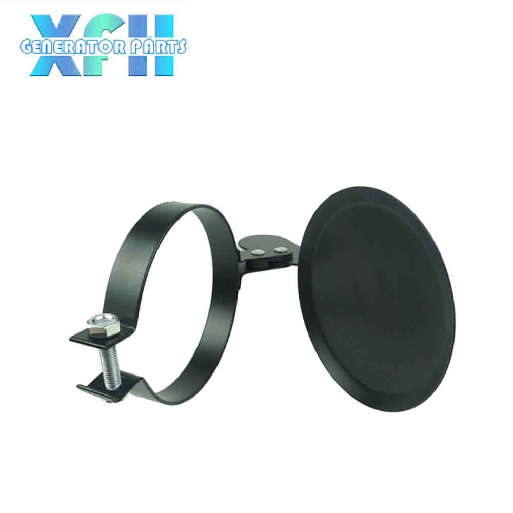 Long Handle Generator Rain Cover 60mm - 270mm Premium Exhaust Cap Bulldozers Generator Silent Waterproof Lid Pipe Rainproof Caps Waterproof Covers - XFH generator parts