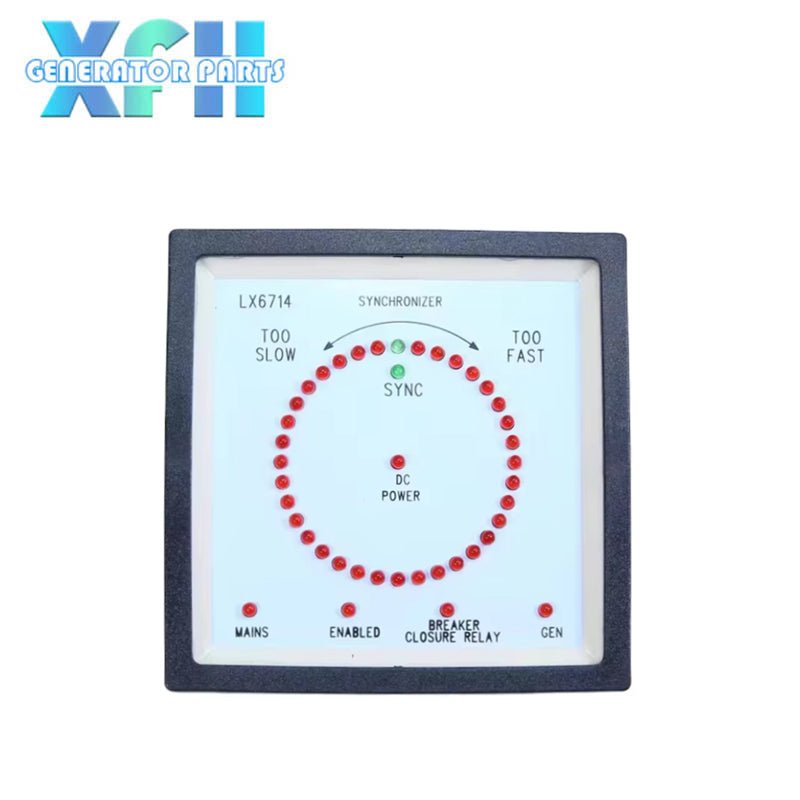 LX6714 Syc6714+ 6714 Synchronized Electric Power Meter Diesel Generator Set Parallel Control Cabinet Generator Parts - XFH generator parts
