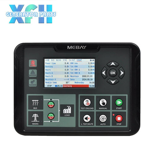 Mebay Bus Tie Mains Generator Auto Synchronizer Synchronization Panels DC110D - XFH generator parts