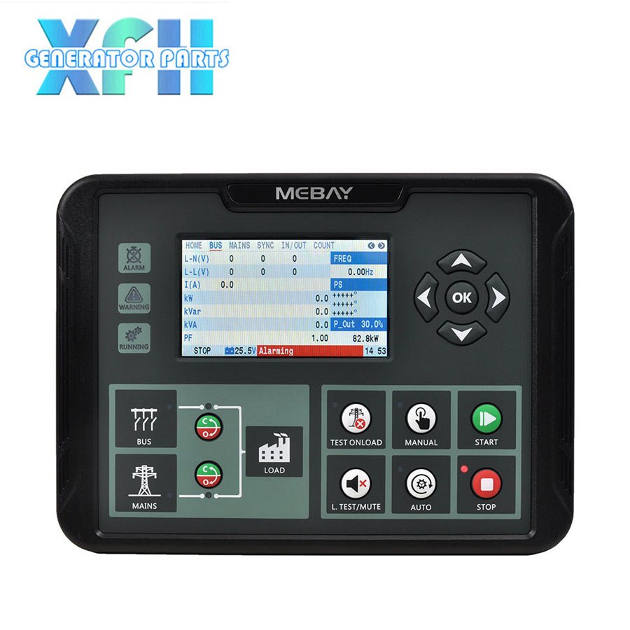 Mebay Bus Tie Mains Generator Auto Synchronizer Synchronization Panels DC110D - XFH generator parts