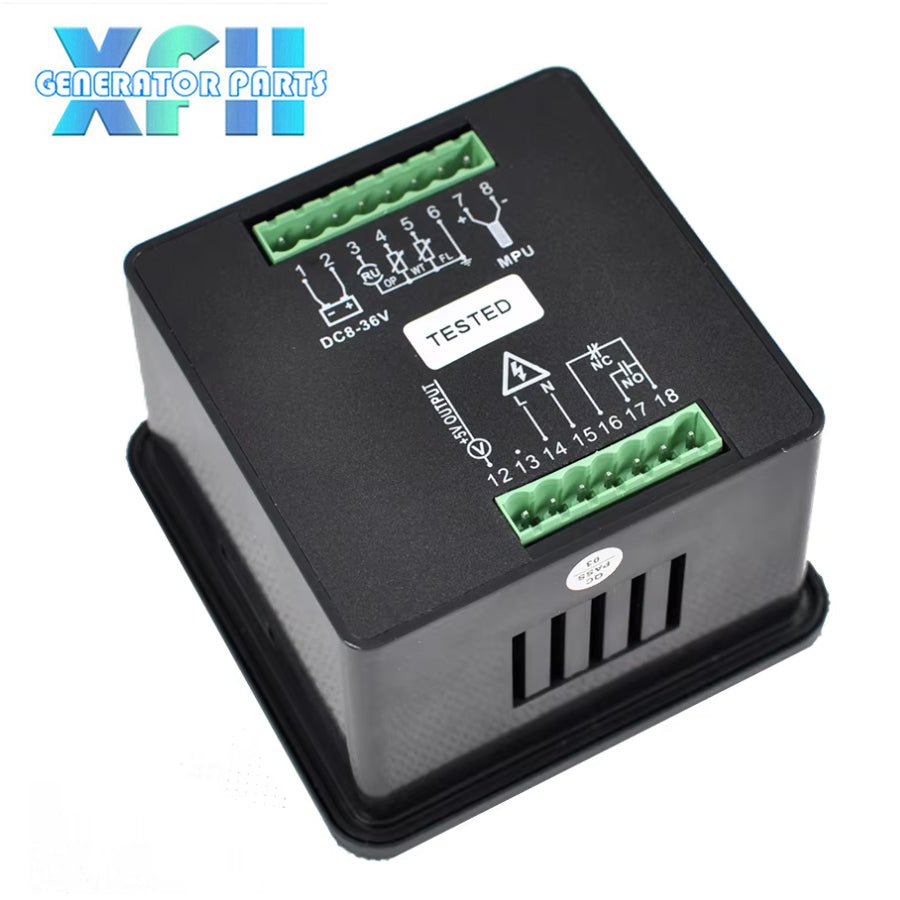 Mebay GM51H Engine Meter RPM Tachometer Coolant Temperature Fuel Level Oil Pressure Battery Voltage Hours Meter Digital - XFH generator parts