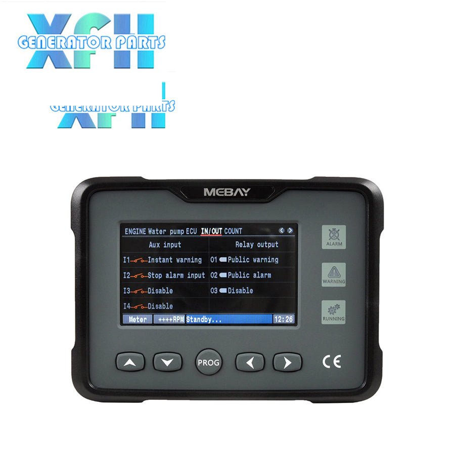Mebay GM70C Diesel Generator Engine Electric Controller Current Meter Air Compressor Control Panel Module GM70C - XFH generator parts