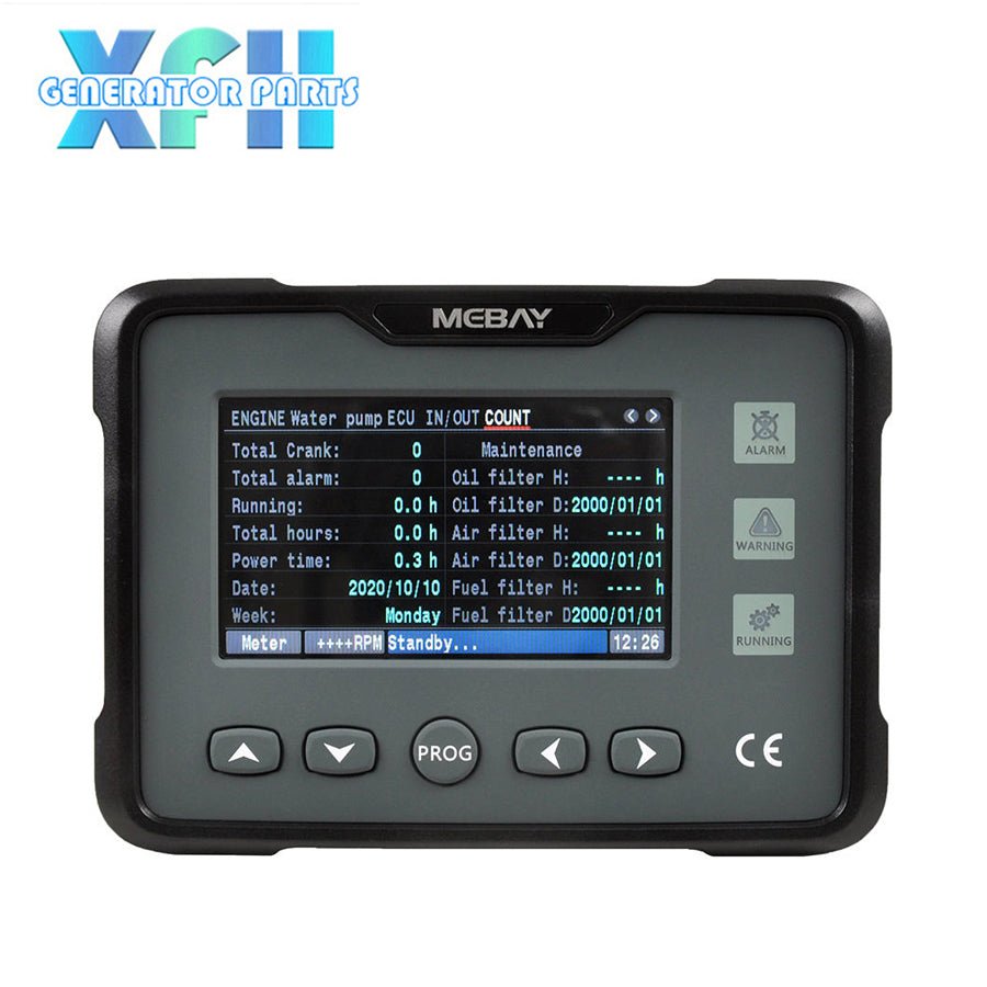 Mebay GM70C Diesel Generator Engine Electric Controller Current Meter Air Compressor Control Panel Module GM70C - XFH generator parts