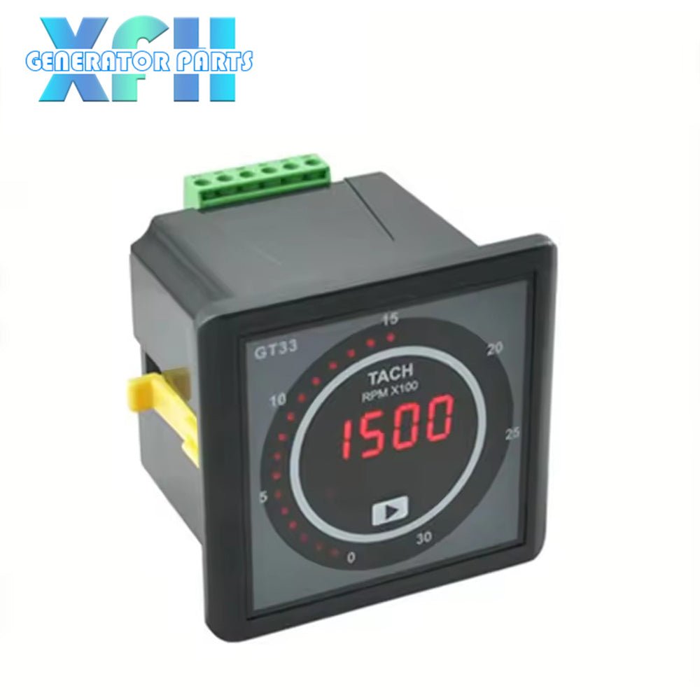 Mebay RPM Meter GT33 Diesel Generator Tachometer Speed Meter - XFH generator parts