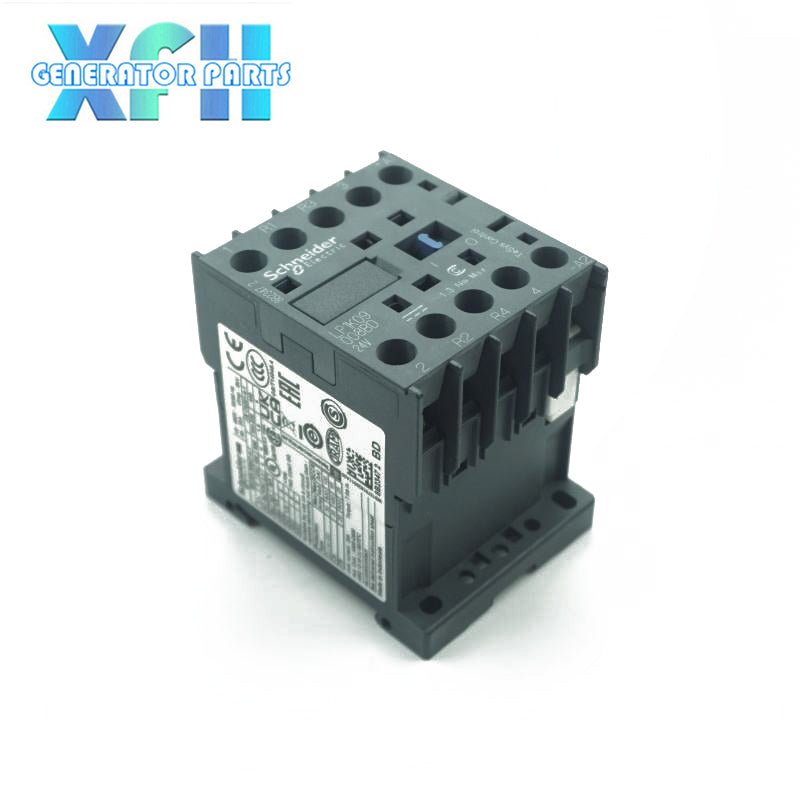 Original AC DC Contactor LP1K/LC1K06/09/1210/01/M7/BD 3 DC 24V LP1K09008BD for Schneider - XFH generator parts