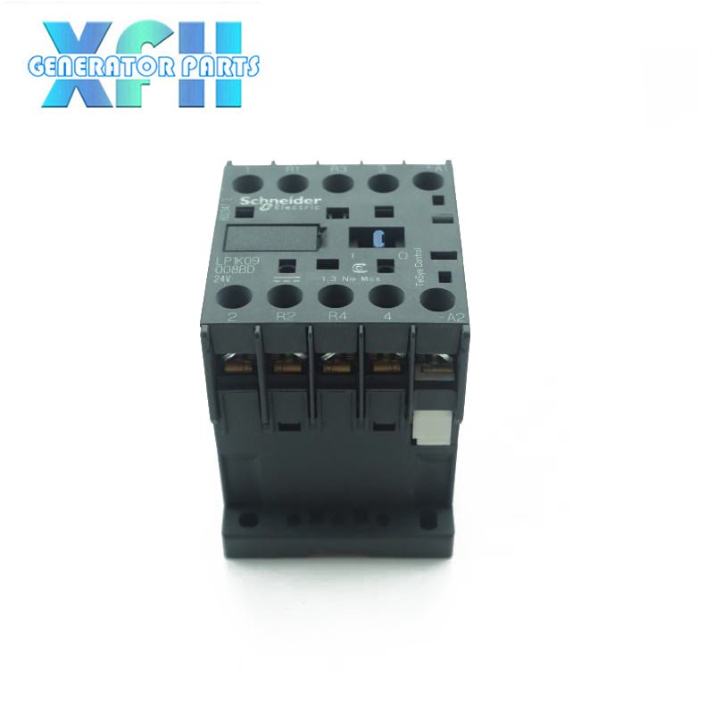 Original AC DC Contactor LP1K/LC1K06/09/1210/01/M7/BD 3 DC 24V LP1K09008BD for Schneider - XFH generator parts