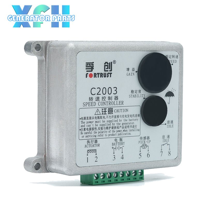 Original C2003 Governor Speed Controller For Diesel Generator DC Motor Intelligent Speed Control Panel Genset Parts - XFH generator parts