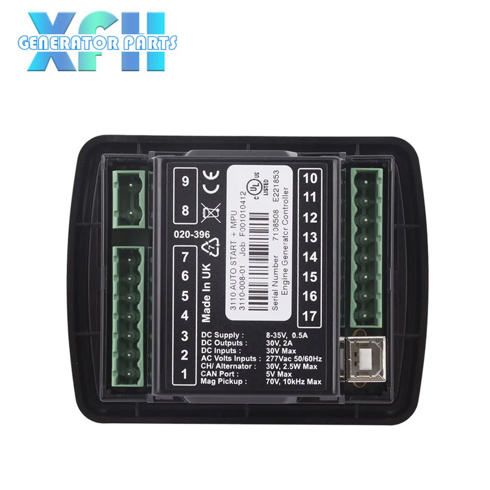Original DSE3110 Diesel Generator Control Board Intelligent Controller DSE3110 - XFH generator parts