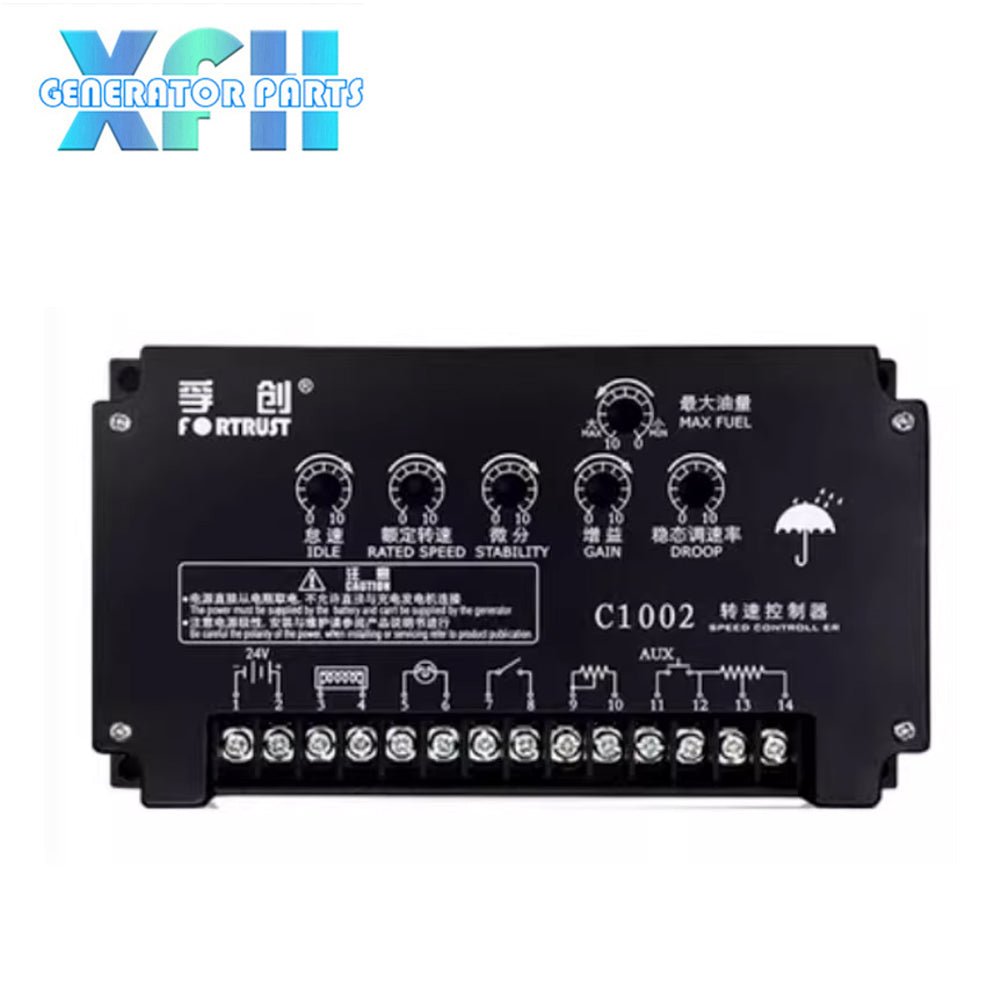 Original Electronic Automatic Governor Speed Controller C1003 C1002 - XFH generator parts