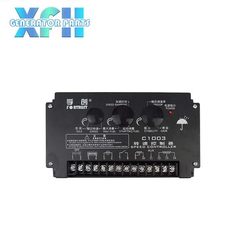 Original Electronic Automatic Governor Speed Controller C1003 C1002 - XFH generator parts
