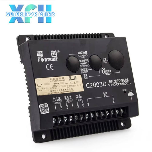 Original Generator Governor Speed Controller Module C2003D Actuator DC Motor Control Board - XFH generator parts