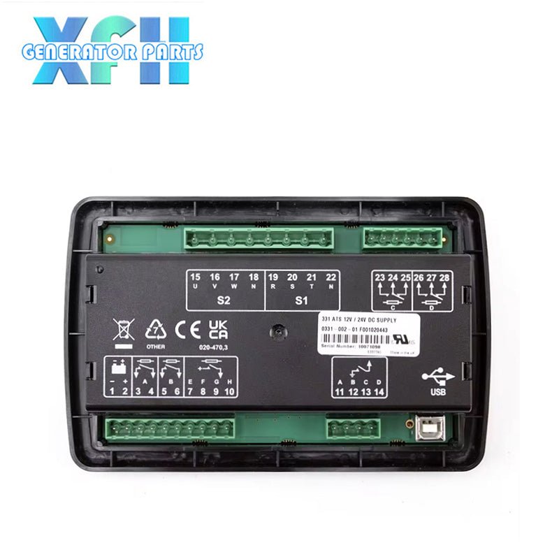 Original Genset Auto Transfer Switch Control Module DSE 311 DSE331 UK Generator ATS Controller - XFH generator parts