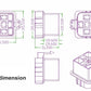 40A  80A 4 pin / 5 pin 12V / 24V Socket NO/NC Waterproof Automotive Relay for Headlight Air Conditioner Fan & Horn