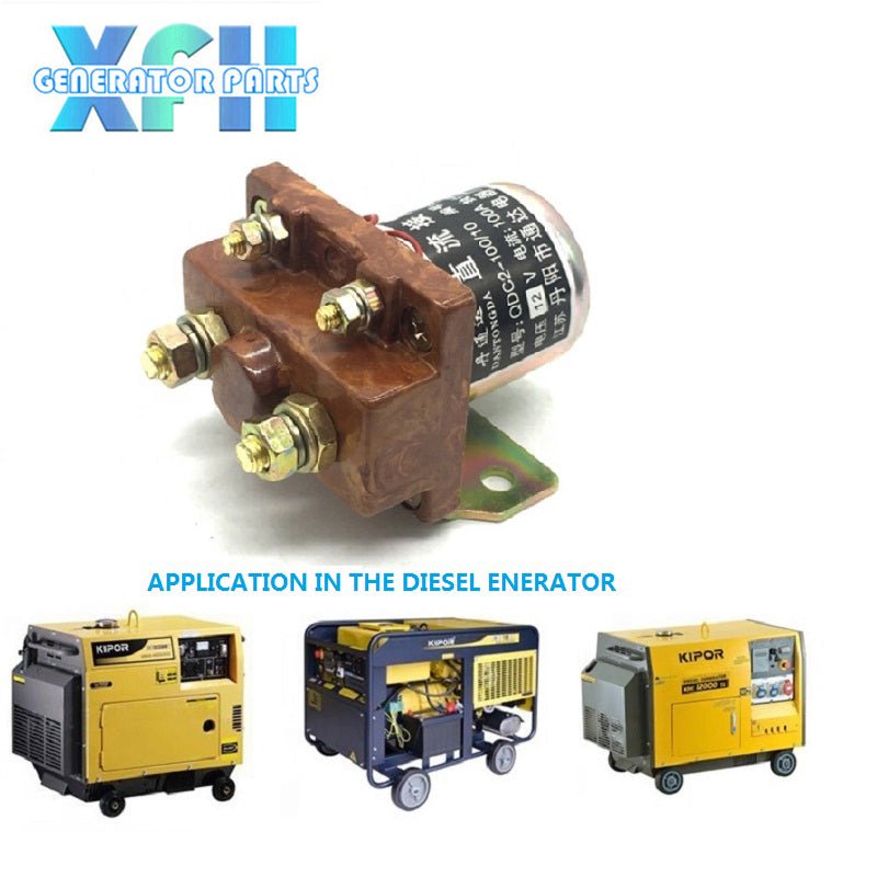 QDC2 - 100/10 QDC - 100 DC Contactor Generator Parts for Kipor KDE12STA3 - XFH generator parts