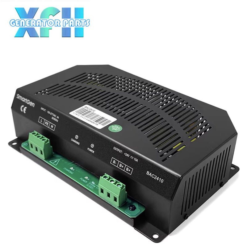 SmartGen 24V 10A Two - Stage Float Charger for Lead - Acid Batteries BAC2410 - XFH generator parts