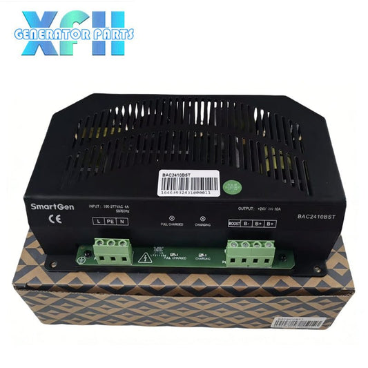 SmartGen 24V 10A Two/Three - Stage Float Charger for Lead - Acid Batteries BAC2410BST - XFH generator parts