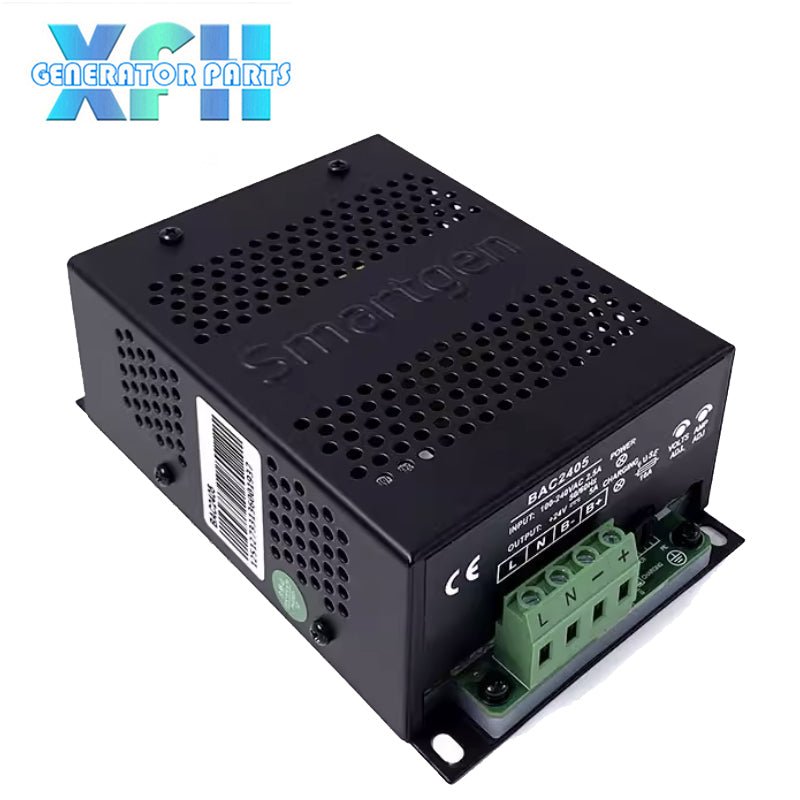 SmartGen 24V 5A Intelligent Float Charger BAC2405 for Diesel Generator Lead‑Acid Batteries - XFH generator parts