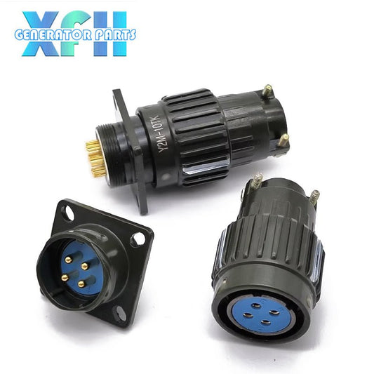 Snap Connector Y2M Y2M - 2TK 2pin 3pin 4pin 5pin 7pin 10pin 14pin 16pin TK Aviation Plug TJ Socket YP21 TK/TJ - XFH generator parts