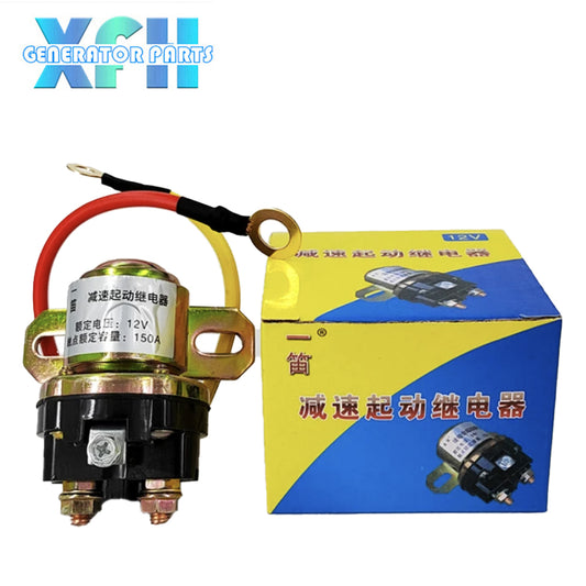 150A Pure Copper Diesel Generator Electric Engine Starter Starting Motor Relay 24V 12V